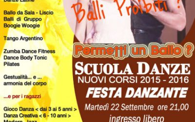 CORSI DI BALLO E DANZA 2015/16.